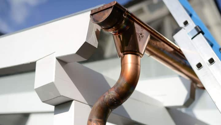 Make your property stand out with copper gutters. Contact for gutter installation in Greensboro